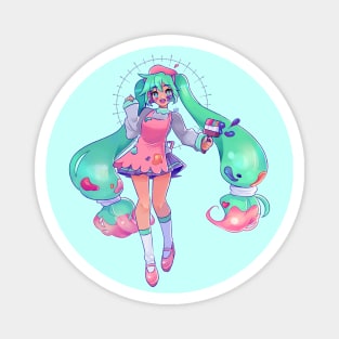 paintbrush miku Magnet